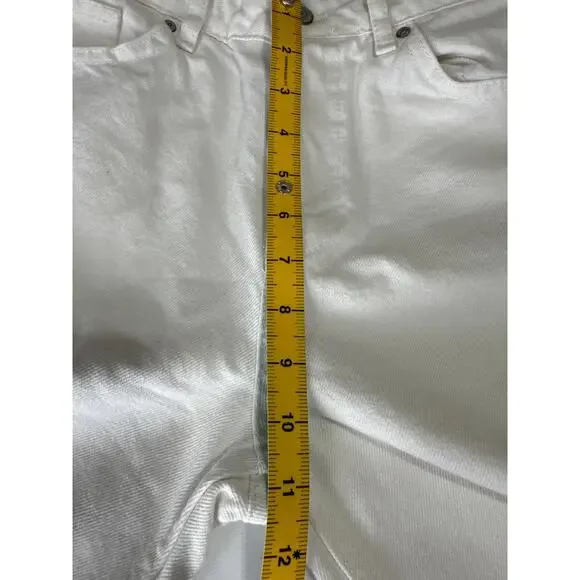 Trendyol Collection White Ripped High Waist Wide Leg Loose fit Jeans Size 6 
US - Picture 6 of 7